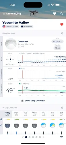 Video showing the process of opening the wind aloft forecasts from Live Overview